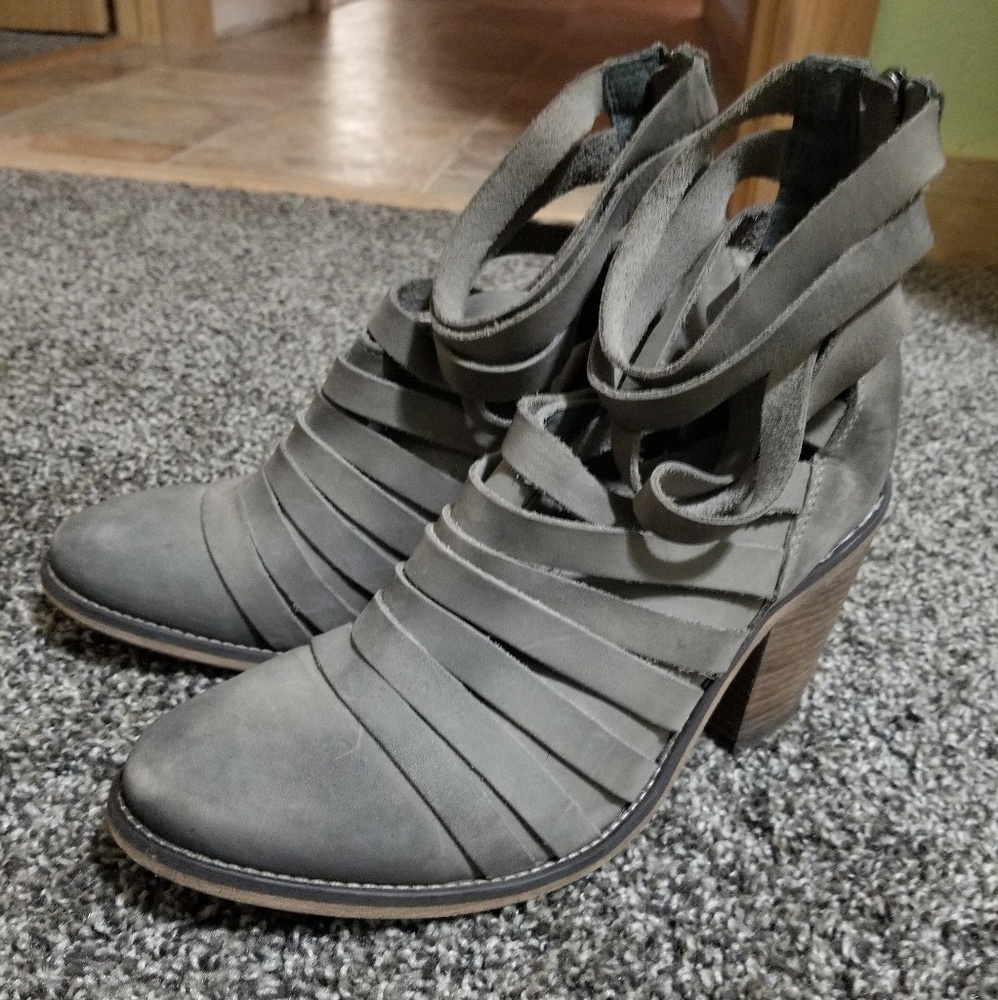 Free People Strappy Boot